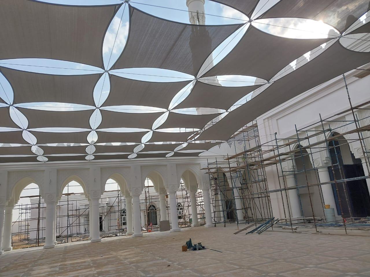 Architectural Tensile Structures by AZOV in Sharjah, UAE